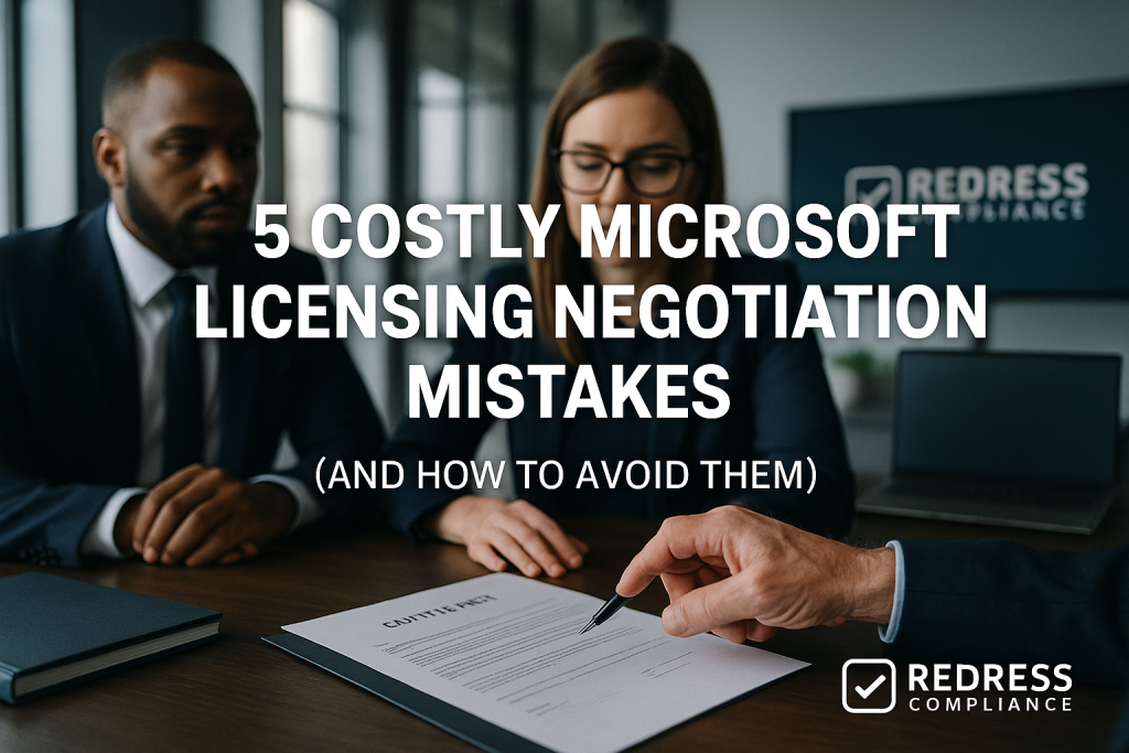 5 Costly Microsoft Licensing Negotiation Mistakes (and How to Avoid Them)
