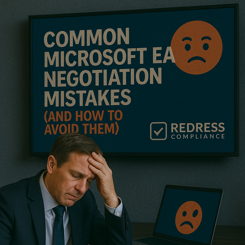 Common Microsoft EA Negotiation Mistakes