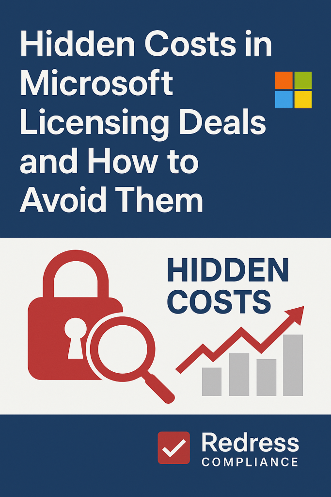 Hidden Costs in Microsoft Licensing Deals