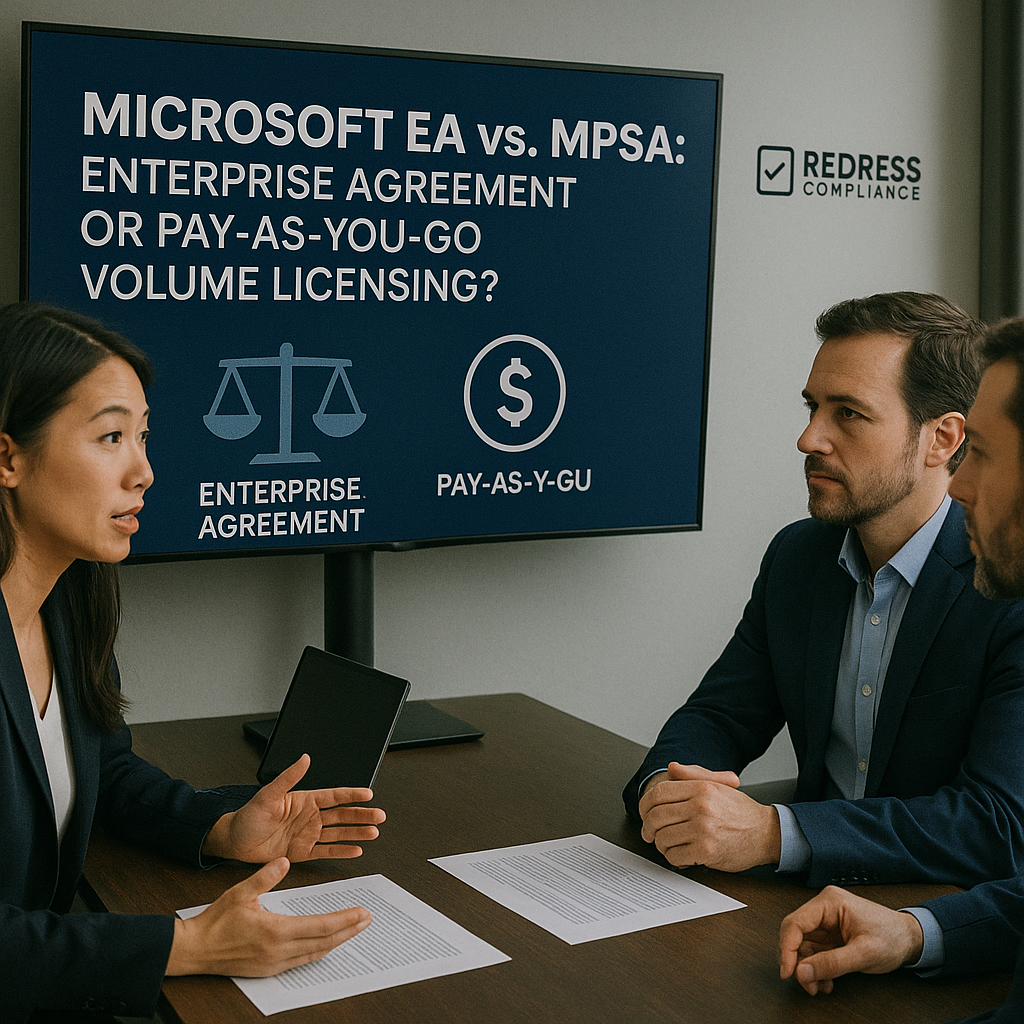 Microsoft EA vs. MPSA Enterprise Agreement or Pay-as-You-Go Volume Licensin
